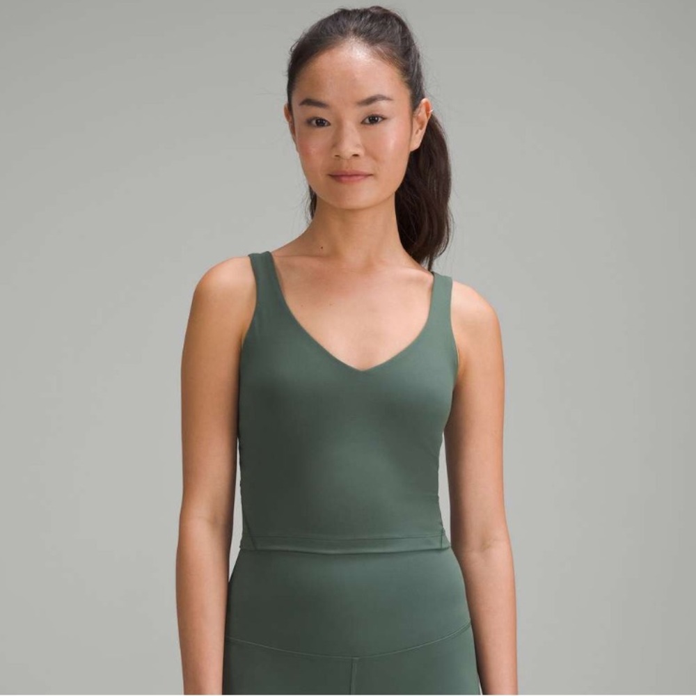 Lululemon Align Tank Top Dark Forest Size 2